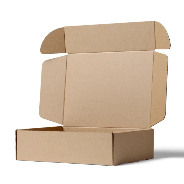 Square Mailer Box Mockup With Front And Side View — Mockup Zone